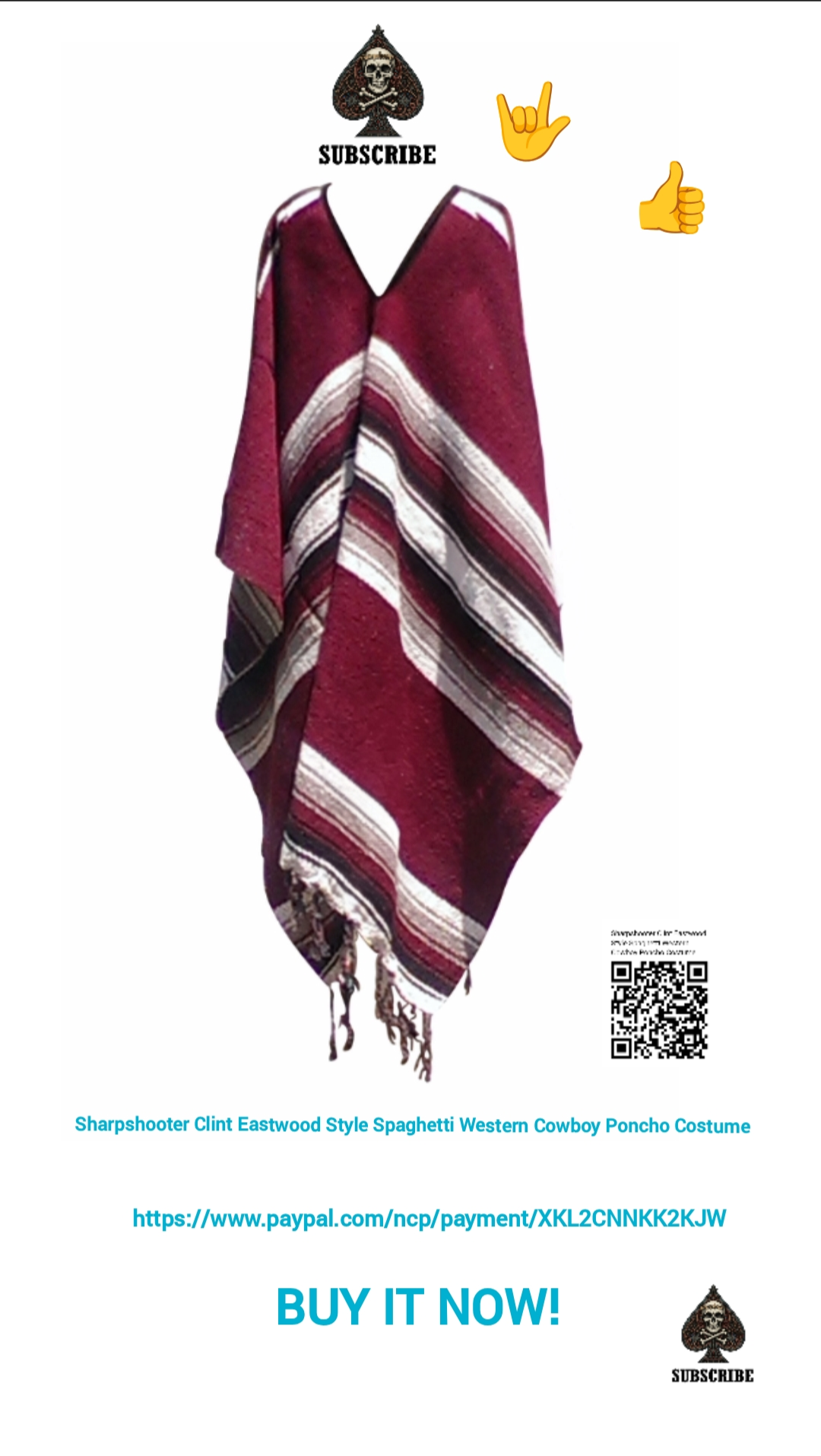 Sharpshooter-Clint-Eastwood-Style-Spaghetti-Western-Cowboy-Poncho-Costume (6)